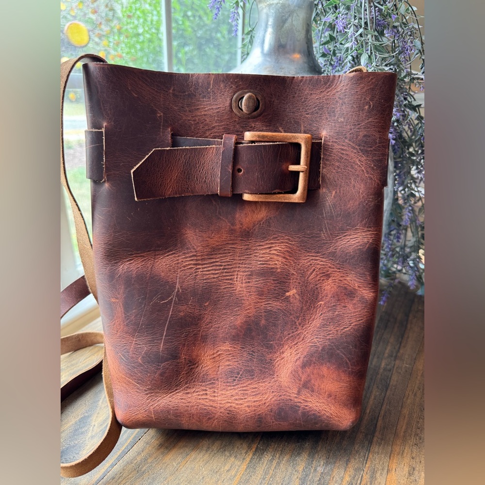 Dianne Starr Leather Crossbody Bag